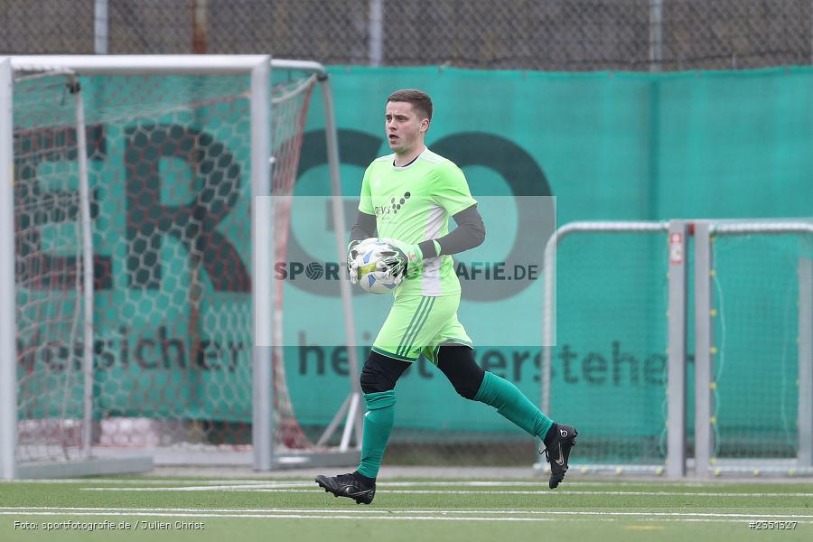 Florian Herbert, Kunstrasenplatz, Erlabrunn, 12.02.2023, sport, action, Fussball, Bezirksliga Unterfranken West, bfv-Landesliga Odenwald, Regional Freundschaftsspiele, SVN, TSV, SV Nassig, TSV Lohr - Bild-ID: 2351327 Florian Herbert, Kunstrasenplatz, Erlabrunn, 12.02.2023, sport, action, Fussball, Bezirksliga Unterfranken West, bfv-Landesliga Odenwald, Regional Freundschaftsspiele, SVN, TSV, SV Nassig, TSV Lohr - Bild-ID: 2351327