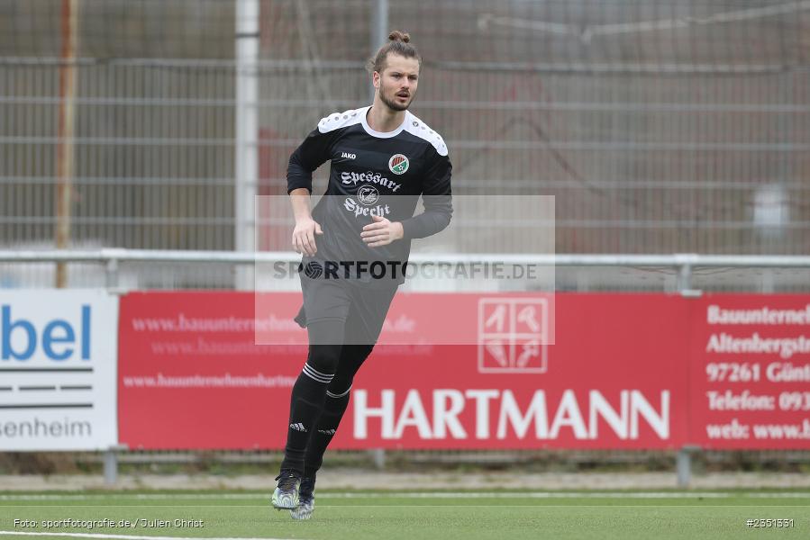 Leon Sock, Kunstrasenplatz, Erlabrunn, 12.02.2023, sport, action, Fussball, Bezirksliga Unterfranken West, bfv-Landesliga Odenwald, Regional Freundschaftsspiele, SVN, TSV, SV Nassig, TSV Lohr - Bild-ID: 2351331 Leon Sock, Kunstrasenplatz, Erlabrunn, 12.02.2023, sport, action, Fussball, Bezirksliga Unterfranken West, bfv-Landesliga Odenwald, Regional Freundschaftsspiele, SVN, TSV, SV Nassig, TSV Lohr - Bild-ID: 2351331