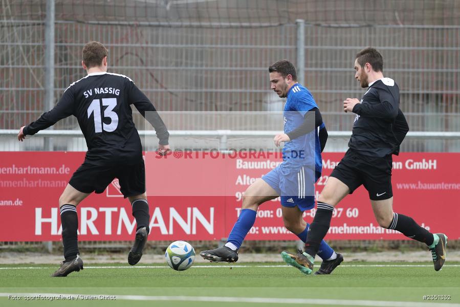 Alessandro Englert, Kunstrasenplatz, Erlabrunn, 12.02.2023, sport, action, Fussball, Bezirksliga Unterfranken West, bfv-Landesliga Odenwald, Regional Freundschaftsspiele, SVN, TSV, SV Nassig, TSV Lohr - Bild-ID: 2351332 Alessandro Englert, Kunstrasenplatz, Erlabrunn, 12.02.2023, sport, action, Fussball, Bezirksliga Unterfranken West, bfv-Landesliga Odenwald, Regional Freundschaftsspiele, SVN, TSV, SV Nassig, TSV Lohr - Bild-ID: 2351332