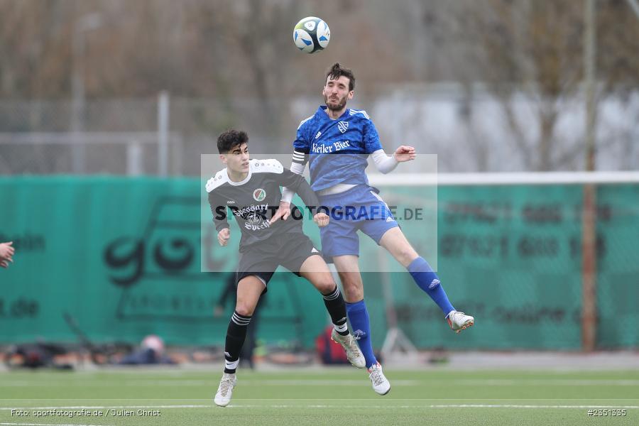 Julian Genheimer, Kunstrasenplatz, Erlabrunn, 12.02.2023, sport, action, Fussball, Bezirksliga Unterfranken West, bfv-Landesliga Odenwald, Regional Freundschaftsspiele, SVN, TSV, SV Nassig, TSV Lohr - Bild-ID: 2351335 Julian Genheimer, Kunstrasenplatz, Erlabrunn, 12.02.2023, sport, action, Fussball, Bezirksliga Unterfranken West, bfv-Landesliga Odenwald, Regional Freundschaftsspiele, SVN, TSV, SV Nassig, TSV Lohr - Bild-ID: 2351335