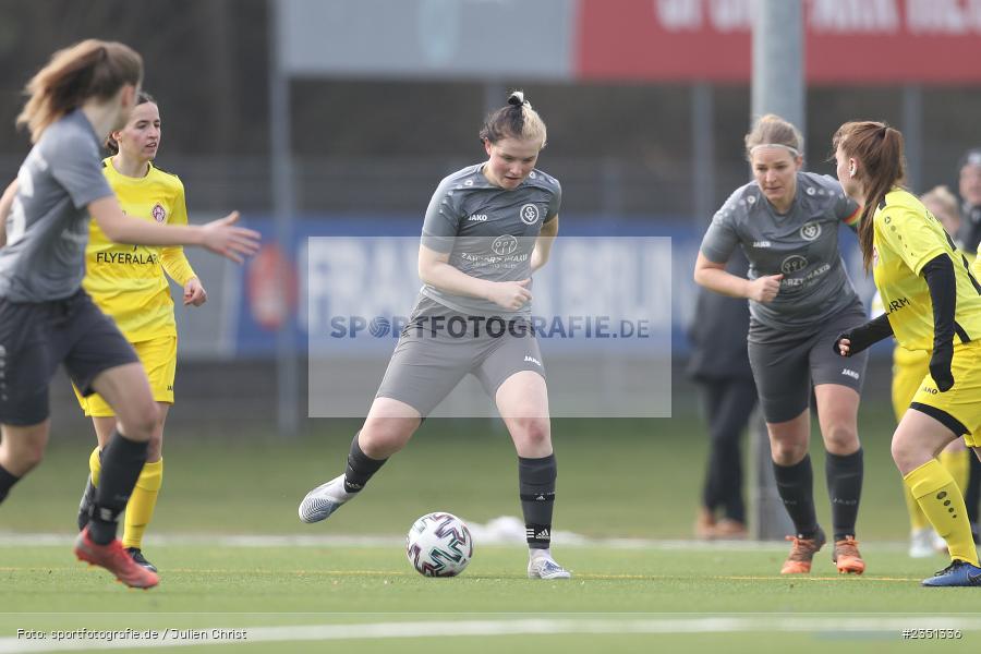 Merle Christiansen, Sportpark Heuchelhof, Würzburg, 12.02.2023, sport, action, Fussball, Frauen, Landesliga Nordwest, Bezirksoberliga, ERL, FWK, SpVgg Erlangen, FC Würzburger Kickers II - Bild-ID: 2351336 Merle Christiansen, Sportpark Heuchelhof, Würzburg, 12.02.2023, sport, action, Fussball, Frauen, Landesliga Nordwest, Bezirksoberliga, ERL, FWK, SpVgg Erlangen, FC Würzburger Kickers II - Bild-ID: 2351336