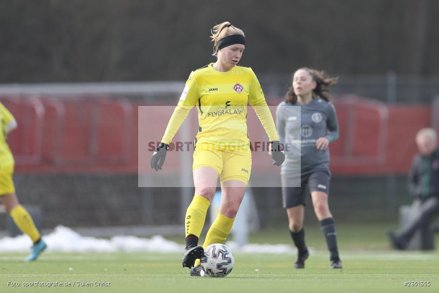 Lena Betz, Sportpark Heuchelhof, Würzburg, 12.02.2023, sport, action, Fussball, Frauen, Landesliga Nordwest, Bezirksoberliga, ERL, FWK, SpVgg Erlangen, FC Würzburger Kickers II - Bild-ID: 2351355 Lena Betz, Sportpark Heuchelhof, Würzburg, 12.02.2023, sport, action, Fussball, Frauen, Landesliga Nordwest, Bezirksoberliga, ERL, FWK, SpVgg Erlangen, FC Würzburger Kickers II - Bild-ID: 2351355