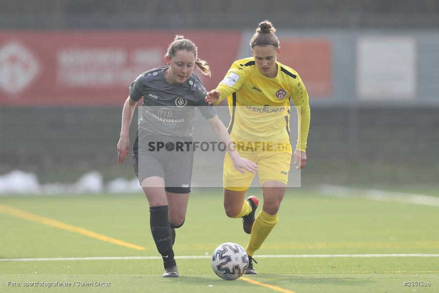 Emma Steger, Sportpark Heuchelhof, Würzburg, 12.02.2023, sport, action, Fussball, Frauen, Landesliga Nordwest, Bezirksoberliga, ERL, FWK, SpVgg Erlangen, FC Würzburger Kickers II - Bild-ID: 2351366 Emma Steger, Sportpark Heuchelhof, Würzburg, 12.02.2023, sport, action, Fussball, Frauen, Landesliga Nordwest, Bezirksoberliga, ERL, FWK, SpVgg Erlangen, FC Würzburger Kickers II - Bild-ID: 2351366