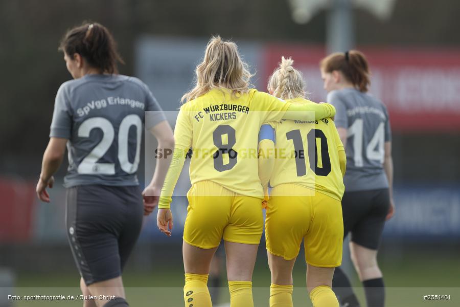 Ela Schlicker, Sportpark Heuchelhof, Würzburg, 12.02.2023, sport, action, Fussball, Frauen, Landesliga Nordwest, Bezirksoberliga, ERL, FWK, SpVgg Erlangen, FC Würzburger Kickers II - Bild-ID: 2351401 Ela Schlicker, Sportpark Heuchelhof, Würzburg, 12.02.2023, sport, action, Fussball, Frauen, Landesliga Nordwest, Bezirksoberliga, ERL, FWK, SpVgg Erlangen, FC Würzburger Kickers II - Bild-ID: 2351401
