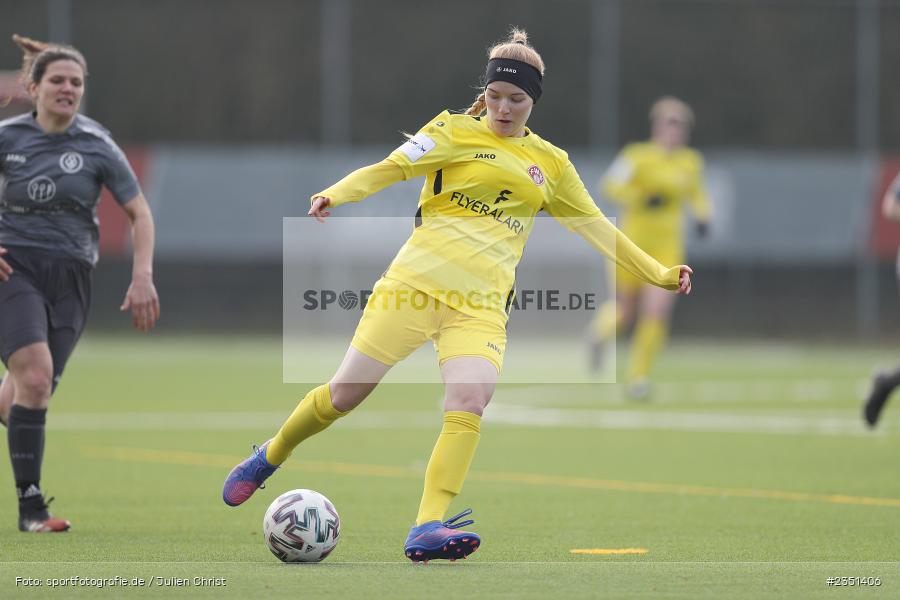 Leonie Maier, Sportpark Heuchelhof, Würzburg, 12.02.2023, sport, action, Fussball, Frauen, Landesliga Nordwest, Bezirksoberliga, ERL, FWK, SpVgg Erlangen, FC Würzburger Kickers II - Bild-ID: 2351406 Leonie Maier, Sportpark Heuchelhof, Würzburg, 12.02.2023, sport, action, Fussball, Frauen, Landesliga Nordwest, Bezirksoberliga, ERL, FWK, SpVgg Erlangen, FC Würzburger Kickers II - Bild-ID: 2351406