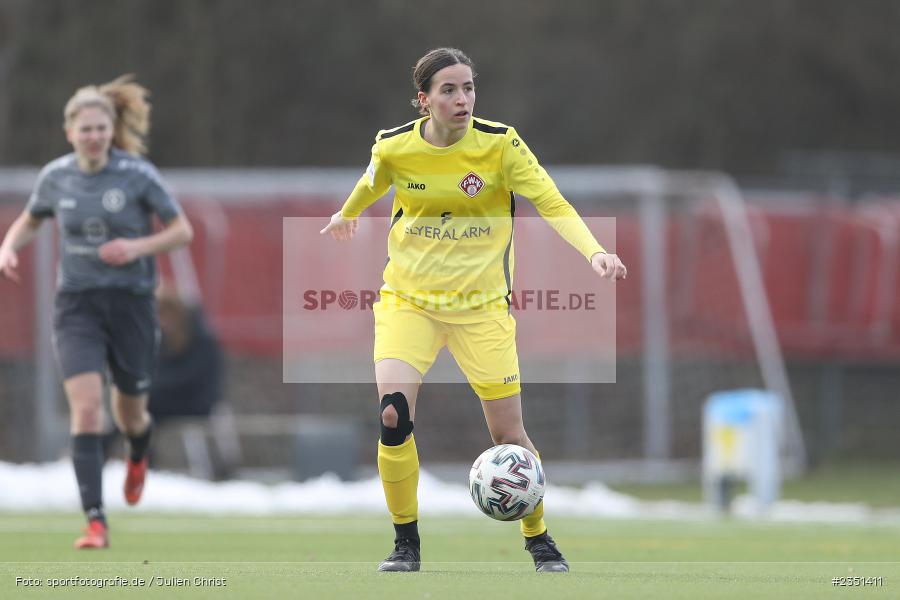 Elena Roth, Sportpark Heuchelhof, Würzburg, 12.02.2023, sport, action, Fussball, Frauen, Landesliga Nordwest, Bezirksoberliga, ERL, FWK, SpVgg Erlangen, FC Würzburger Kickers II - Bild-ID: 2351411 Elena Roth, Sportpark Heuchelhof, Würzburg, 12.02.2023, sport, action, Fussball, Frauen, Landesliga Nordwest, Bezirksoberliga, ERL, FWK, SpVgg Erlangen, FC Würzburger Kickers II - Bild-ID: 2351411
