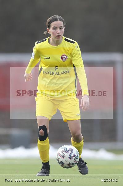 Elena Roth, Sportpark Heuchelhof, Würzburg, 12.02.2023, sport, action, Fussball, Frauen, Landesliga Nordwest, Bezirksoberliga, ERL, FWK, SpVgg Erlangen, FC Würzburger Kickers II - Bild-ID: 2351412 Elena Roth, Sportpark Heuchelhof, Würzburg, 12.02.2023, sport, action, Fussball, Frauen, Landesliga Nordwest, Bezirksoberliga, ERL, FWK, SpVgg Erlangen, FC Würzburger Kickers II - Bild-ID: 2351412