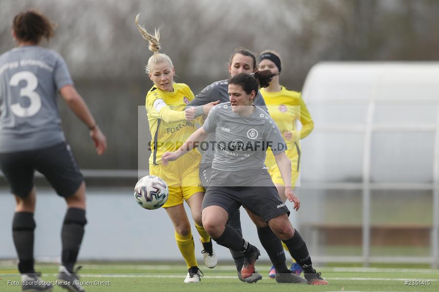 Franziska Gibfried, Sportpark Heuchelhof, Würzburg, 12.02.2023, sport, action, Fussball, Frauen, Landesliga Nordwest, Bezirksoberliga, ERL, FWK, SpVgg Erlangen, FC Würzburger Kickers II - Bild-ID: 2351415 Franziska Gibfried, Sportpark Heuchelhof, Würzburg, 12.02.2023, sport, action, Fussball, Frauen, Landesliga Nordwest, Bezirksoberliga, ERL, FWK, SpVgg Erlangen, FC Würzburger Kickers II - Bild-ID: 2351415