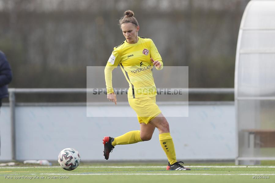 Sarah Zottmann, Sportpark Heuchelhof, Würzburg, 12.02.2023, sport, action, Fussball, Frauen, Landesliga Nordwest, Bezirksoberliga, ERL, FWK, SpVgg Erlangen, FC Würzburger Kickers II - Bild-ID: 2351424 Sarah Zottmann, Sportpark Heuchelhof, Würzburg, 12.02.2023, sport, action, Fussball, Frauen, Landesliga Nordwest, Bezirksoberliga, ERL, FWK, SpVgg Erlangen, FC Würzburger Kickers II - Bild-ID: 2351424