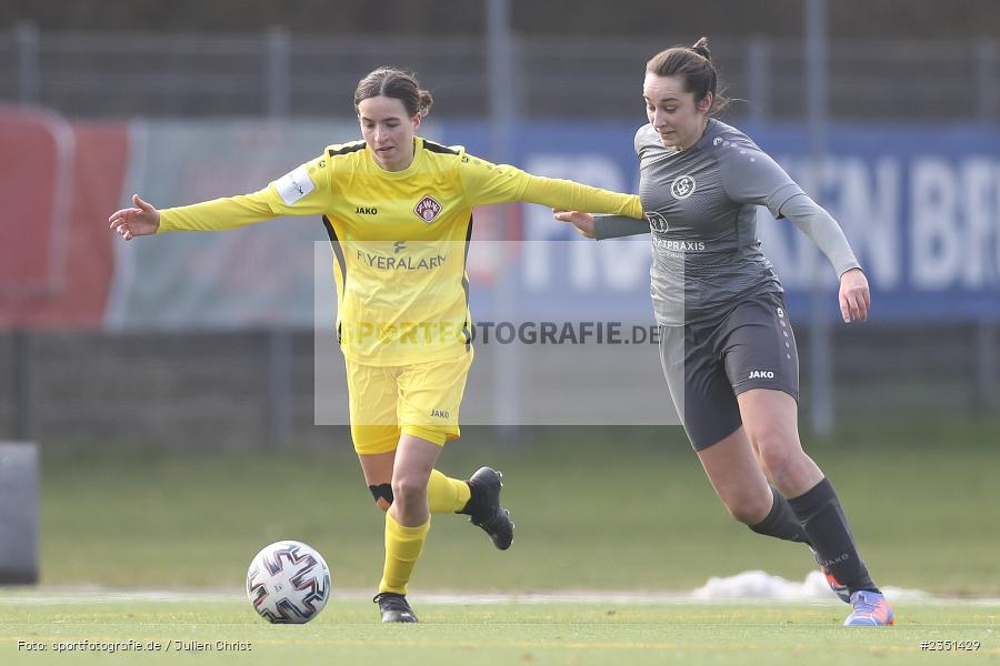 Elena Roth, Sportpark Heuchelhof, Würzburg, 12.02.2023, sport, action, Fussball, Frauen, Landesliga Nordwest, Bezirksoberliga, ERL, FWK, SpVgg Erlangen, FC Würzburger Kickers II - Bild-ID: 2351429 Elena Roth, Sportpark Heuchelhof, Würzburg, 12.02.2023, sport, action, Fussball, Frauen, Landesliga Nordwest, Bezirksoberliga, ERL, FWK, SpVgg Erlangen, FC Würzburger Kickers II - Bild-ID: 2351429