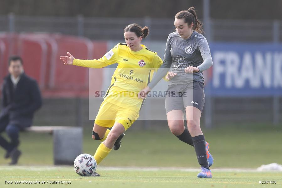 Elena Roth, Sportpark Heuchelhof, Würzburg, 12.02.2023, sport, action, Fussball, Frauen, Landesliga Nordwest, Bezirksoberliga, ERL, FWK, SpVgg Erlangen, FC Würzburger Kickers II - Bild-ID: 2351430 Elena Roth, Sportpark Heuchelhof, Würzburg, 12.02.2023, sport, action, Fussball, Frauen, Landesliga Nordwest, Bezirksoberliga, ERL, FWK, SpVgg Erlangen, FC Würzburger Kickers II - Bild-ID: 2351430