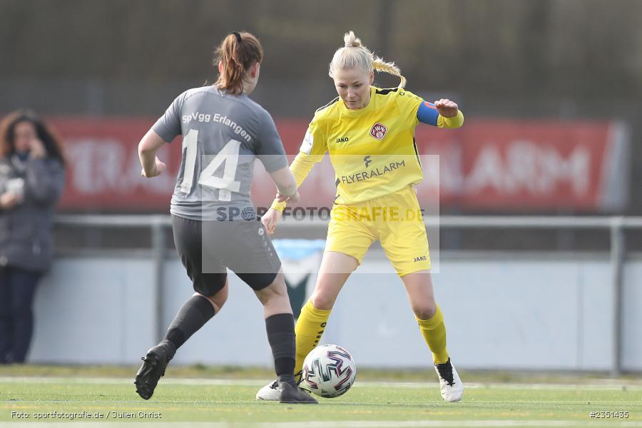 Franziska Gibfried, Sportpark Heuchelhof, Würzburg, 12.02.2023, sport, action, Fussball, Frauen, Landesliga Nordwest, Bezirksoberliga, ERL, FWK, SpVgg Erlangen, FC Würzburger Kickers II - Bild-ID: 2351435 Franziska Gibfried, Sportpark Heuchelhof, Würzburg, 12.02.2023, sport, action, Fussball, Frauen, Landesliga Nordwest, Bezirksoberliga, ERL, FWK, SpVgg Erlangen, FC Würzburger Kickers II - Bild-ID: 2351435