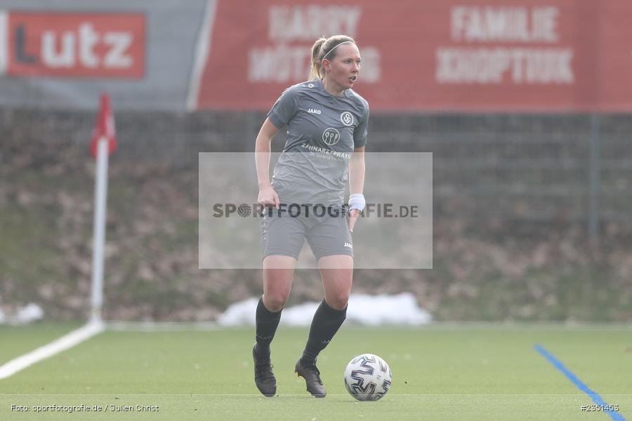 Katharina Vornehm, Sportpark Heuchelhof, Würzburg, 12.02.2023, sport, action, Fussball, Frauen, Landesliga Nordwest, Bezirksoberliga, ERL, FWK, SpVgg Erlangen, FC Würzburger Kickers II - Bild-ID: 2351453 Katharina Vornehm, Sportpark Heuchelhof, Würzburg, 12.02.2023, sport, action, Fussball, Frauen, Landesliga Nordwest, Bezirksoberliga, ERL, FWK, SpVgg Erlangen, FC Würzburger Kickers II - Bild-ID: 2351453