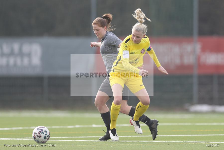 Franziska Gibfried, Sportpark Heuchelhof, Würzburg, 12.02.2023, sport, action, Fussball, Frauen, Landesliga Nordwest, Bezirksoberliga, ERL, FWK, SpVgg Erlangen, FC Würzburger Kickers II - Bild-ID: 2351457 Franziska Gibfried, Sportpark Heuchelhof, Würzburg, 12.02.2023, sport, action, Fussball, Frauen, Landesliga Nordwest, Bezirksoberliga, ERL, FWK, SpVgg Erlangen, FC Würzburger Kickers II - Bild-ID: 2351457