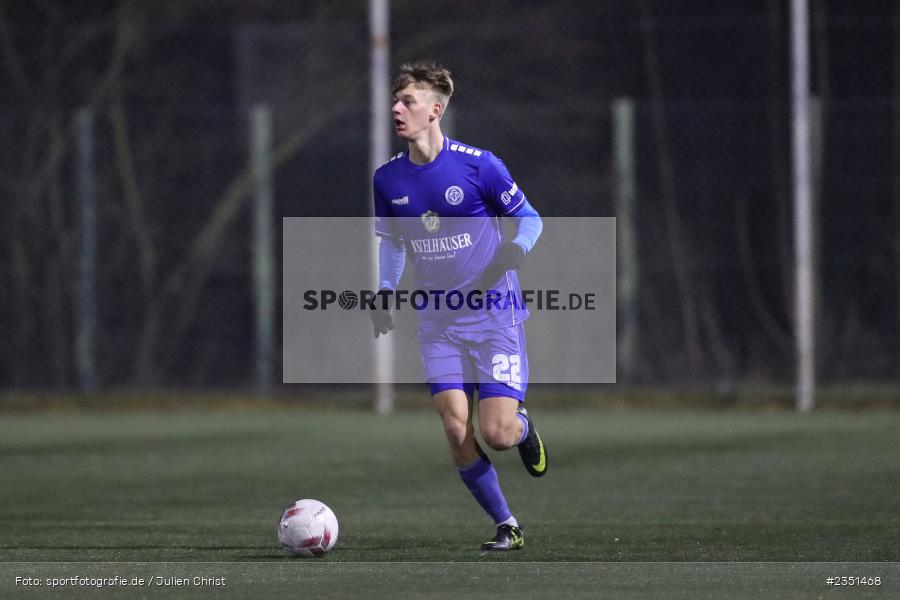 Nicolas Reinhart, Sepp-Endres-Sportanlage, Würzburg, 14.02.2023, sport, action, Fussball, BFV, Landesliga Nordwest, Bayernliga Nord, TGH, FV04, TG Höchberg, Würzburger FV - Bild-ID: 2351468 Nicolas Reinhart, Sepp-Endres-Sportanlage, Würzburg, 14.02.2023, sport, action, Fussball, BFV, Landesliga Nordwest, Bayernliga Nord, TGH, FV04, TG Höchberg, Würzburger FV - Bild-ID: 2351468