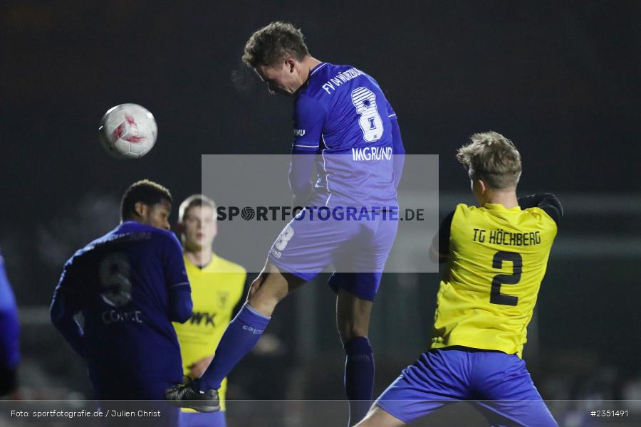 Lukas Imgrund, Sepp-Endres-Sportanlage, Würzburg, 14.02.2023, sport, action, Fussball, BFV, Landesliga Nordwest, Bayernliga Nord, TGH, FV04, TG Höchberg, Würzburger FV - Bild-ID: 2351491