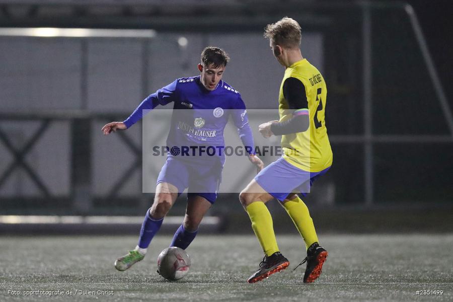 Tim Herbert, Sepp-Endres-Sportanlage, Würzburg, 14.02.2023, sport, action, Fussball, BFV, Landesliga Nordwest, Bayernliga Nord, TGH, FV04, TG Höchberg, Würzburger FV - Bild-ID: 2351499