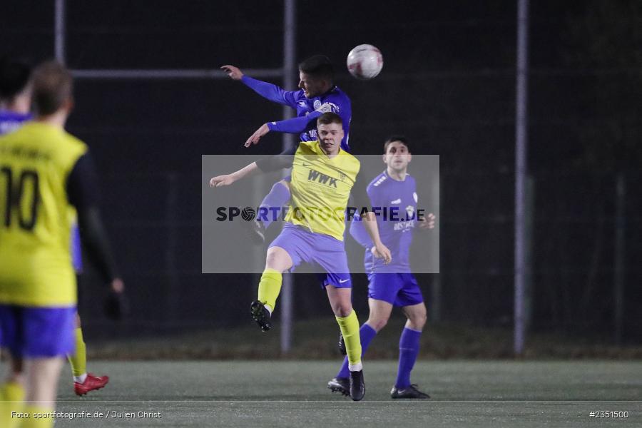 Dennie Michel, Sepp-Endres-Sportanlage, Würzburg, 14.02.2023, sport, action, Fussball, BFV, Landesliga Nordwest, Bayernliga Nord, TGH, FV04, TG Höchberg, Würzburger FV - Bild-ID: 2351500