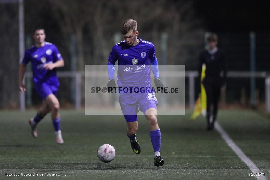 Nicolas Reinhart, Sepp-Endres-Sportanlage, Würzburg, 14.02.2023, sport, action, Fussball, BFV, Landesliga Nordwest, Bayernliga Nord, TGH, FV04, TG Höchberg, Würzburger FV - Bild-ID: 2351501 Nicolas Reinhart, Sepp-Endres-Sportanlage, Würzburg, 14.02.2023, sport, action, Fussball, BFV, Landesliga Nordwest, Bayernliga Nord, TGH, FV04, TG Höchberg, Würzburger FV - Bild-ID: 2351501