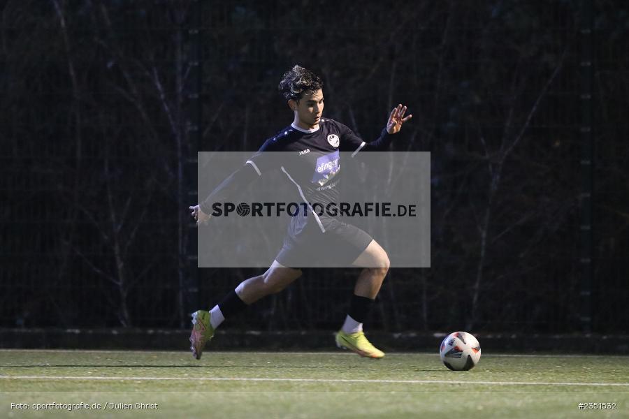Ali Heidari, Kunstrasenplatz, Rimpar, 14.02.2023, sport, action, Fussball, BFV, Landesliga Nordwest, Bezirksliga Unterfranken Ost, TSV Essleben, ASV Rimpar - Bild-ID: 2351532