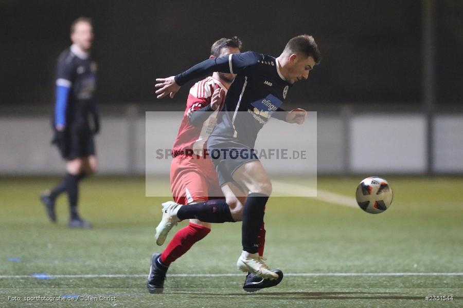 Sandro Kramosch, Kunstrasenplatz, Rimpar, 14.02.2023, sport, action, Fussball, BFV, Landesliga Nordwest, Bezirksliga Unterfranken Ost, TSV Essleben, ASV Rimpar - Bild-ID: 2351544 Sandro Kramosch, Kunstrasenplatz, Rimpar, 14.02.2023, sport, action, Fussball, BFV, Landesliga Nordwest, Bezirksliga Unterfranken Ost, TSV Essleben, ASV Rimpar - Bild-ID: 2351544