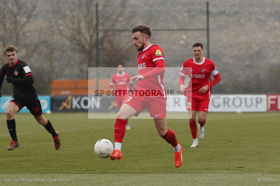 Jonas Singer, Sportgelände, Randersacker, 15.02.2023, sport, action, Fussball, BFV, Freundschaftsspiel, Regionalliga Südwest, Regionalliga Bayern, TSV, FWK, TSV Steinbach Haiger, FC Würzburger Kickers - Bild-ID: 2351556 Jonas Singer, Sportgelände, Randersacker, 15.02.2023, sport, action, Fussball, BFV, Freundschaftsspiel, Regionalliga Südwest, Regionalliga Bayern, TSV, FWK, TSV Steinbach Haiger, FC Würzburger Kickers - Bild-ID: 2351556