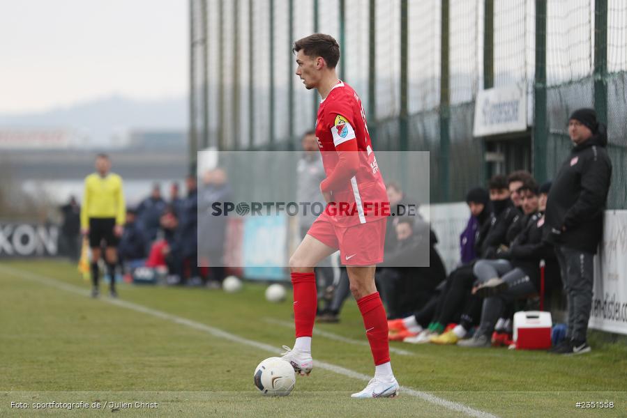 Paul Stock, Sportgelände, Randersacker, 15.02.2023, sport, action, Fussball, BFV, Freundschaftsspiel, Regionalliga Südwest, Regionalliga Bayern, TSV, FWK, TSV Steinbach Haiger, FC Würzburger Kickers - Bild-ID: 2351558 Paul Stock, Sportgelände, Randersacker, 15.02.2023, sport, action, Fussball, BFV, Freundschaftsspiel, Regionalliga Südwest, Regionalliga Bayern, TSV, FWK, TSV Steinbach Haiger, FC Würzburger Kickers - Bild-ID: 2351558