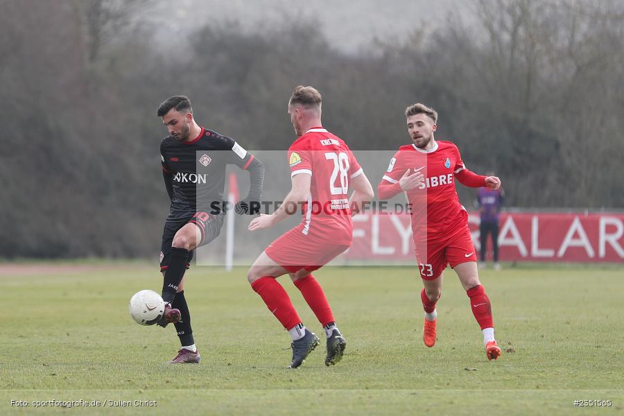 Dardan Karimani, Sportgelände, Randersacker, 15.02.2023, sport, action, Fussball, BFV, Freundschaftsspiel, Regionalliga Südwest, Regionalliga Bayern, TSV, FWK, TSV Steinbach Haiger, FC Würzburger Kickers - Bild-ID: 2351565 Dardan Karimani, Sportgelände, Randersacker, 15.02.2023, sport, action, Fussball, BFV, Freundschaftsspiel, Regionalliga Südwest, Regionalliga Bayern, TSV, FWK, TSV Steinbach Haiger, FC Würzburger Kickers - Bild-ID: 2351565