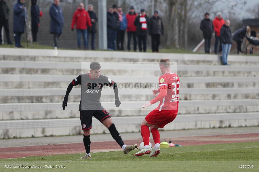 Ivan Franjic, Sportgelände, Randersacker, 15.02.2023, sport, action, Fussball, BFV, Freundschaftsspiel, Regionalliga Südwest, Regionalliga Bayern, TSV, FWK, TSV Steinbach Haiger, FC Würzburger Kickers - Bild-ID: 2351569 Ivan Franjic, Sportgelände, Randersacker, 15.02.2023, sport, action, Fussball, BFV, Freundschaftsspiel, Regionalliga Südwest, Regionalliga Bayern, TSV, FWK, TSV Steinbach Haiger, FC Würzburger Kickers - Bild-ID: 2351569