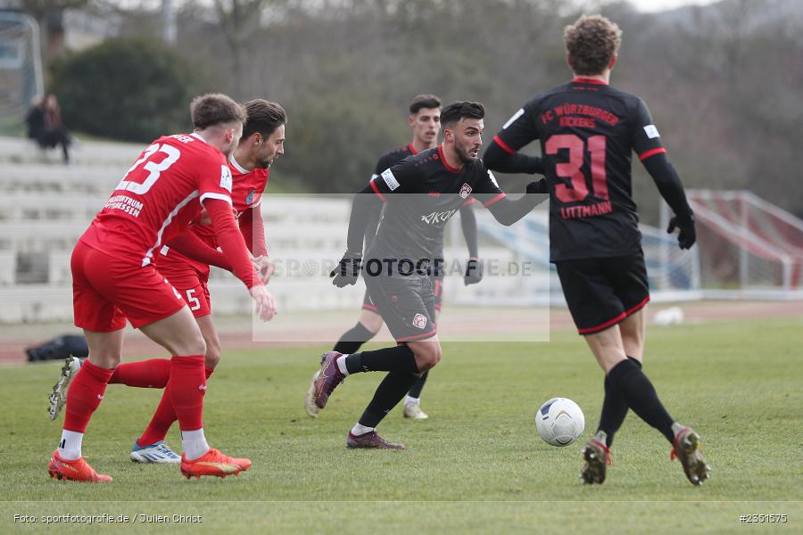 Dardan Karimani, Sportgelände, Randersacker, 15.02.2023, sport, action, Fussball, BFV, Freundschaftsspiel, Regionalliga Südwest, Regionalliga Bayern, TSV, FWK, TSV Steinbach Haiger, FC Würzburger Kickers - Bild-ID: 2351575 Dardan Karimani, Sportgelände, Randersacker, 15.02.2023, sport, action, Fussball, BFV, Freundschaftsspiel, Regionalliga Südwest, Regionalliga Bayern, TSV, FWK, TSV Steinbach Haiger, FC Würzburger Kickers - Bild-ID: 2351575