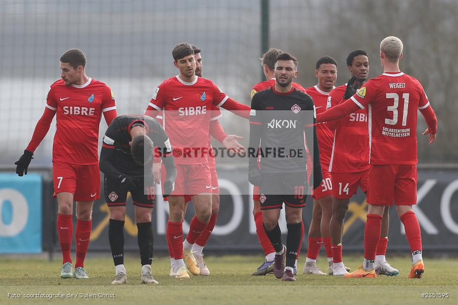 Dardan Karimani, Sportgelände, Randersacker, 15.02.2023, sport, action, Fussball, BFV, Freundschaftsspiel, Regionalliga Südwest, Regionalliga Bayern, TSV, FWK, TSV Steinbach Haiger, FC Würzburger Kickers - Bild-ID: 2351595 Dardan Karimani, Sportgelände, Randersacker, 15.02.2023, sport, action, Fussball, BFV, Freundschaftsspiel, Regionalliga Südwest, Regionalliga Bayern, TSV, FWK, TSV Steinbach Haiger, FC Würzburger Kickers - Bild-ID: 2351595