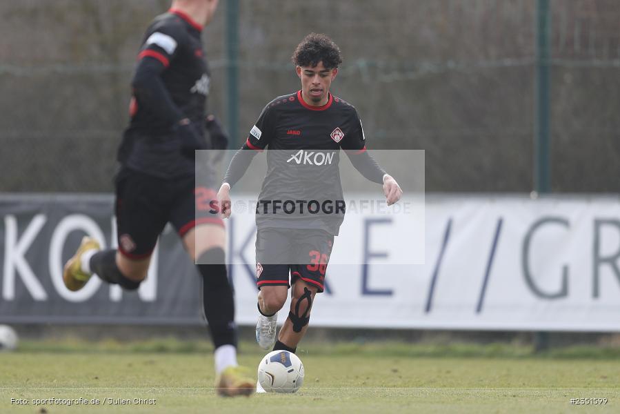 Andre Leipold, Sportgelände, Randersacker, 15.02.2023, sport, action, Fussball, BFV, Freundschaftsspiel, Regionalliga Südwest, Regionalliga Bayern, TSV, FWK, TSV Steinbach Haiger, FC Würzburger Kickers - Bild-ID: 2351599 Andre Leipold, Sportgelände, Randersacker, 15.02.2023, sport, action, Fussball, BFV, Freundschaftsspiel, Regionalliga Südwest, Regionalliga Bayern, TSV, FWK, TSV Steinbach Haiger, FC Würzburger Kickers - Bild-ID: 2351599