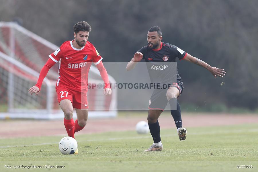Enrique Pereira da Silva, Sportgelände, Randersacker, 15.02.2023, sport, action, Fussball, BFV, Freundschaftsspiel, Regionalliga Südwest, Regionalliga Bayern, TSV, FWK, TSV Steinbach Haiger, FC Würzburger Kickers - Bild-ID: 2351603 Enrique Pereira da Silva, Sportgelände, Randersacker, 15.02.2023, sport, action, Fussball, BFV, Freundschaftsspiel, Regionalliga Südwest, Regionalliga Bayern, TSV, FWK, TSV Steinbach Haiger, FC Würzburger Kickers - Bild-ID: 2351603