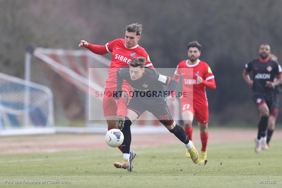 Manuel Kober, Sportgelände, Randersacker, 15.02.2023, sport, action, Fussball, BFV, Freundschaftsspiel, Regionalliga Südwest, Regionalliga Bayern, TSV, FWK, TSV Steinbach Haiger, FC Würzburger Kickers - Bild-ID: 2351607 Manuel Kober, Sportgelände, Randersacker, 15.02.2023, sport, action, Fussball, BFV, Freundschaftsspiel, Regionalliga Südwest, Regionalliga Bayern, TSV, FWK, TSV Steinbach Haiger, FC Würzburger Kickers - Bild-ID: 2351607