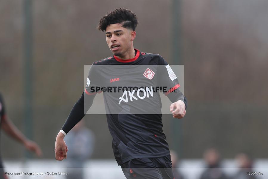 Andre Leipold, Sportgelände, Randersacker, 15.02.2023, sport, action, Fussball, BFV, Freundschaftsspiel, Regionalliga Südwest, Regionalliga Bayern, TSV, FWK, TSV Steinbach Haiger, FC Würzburger Kickers - Bild-ID: 2351626 Andre Leipold, Sportgelände, Randersacker, 15.02.2023, sport, action, Fussball, BFV, Freundschaftsspiel, Regionalliga Südwest, Regionalliga Bayern, TSV, FWK, TSV Steinbach Haiger, FC Würzburger Kickers - Bild-ID: 2351626
