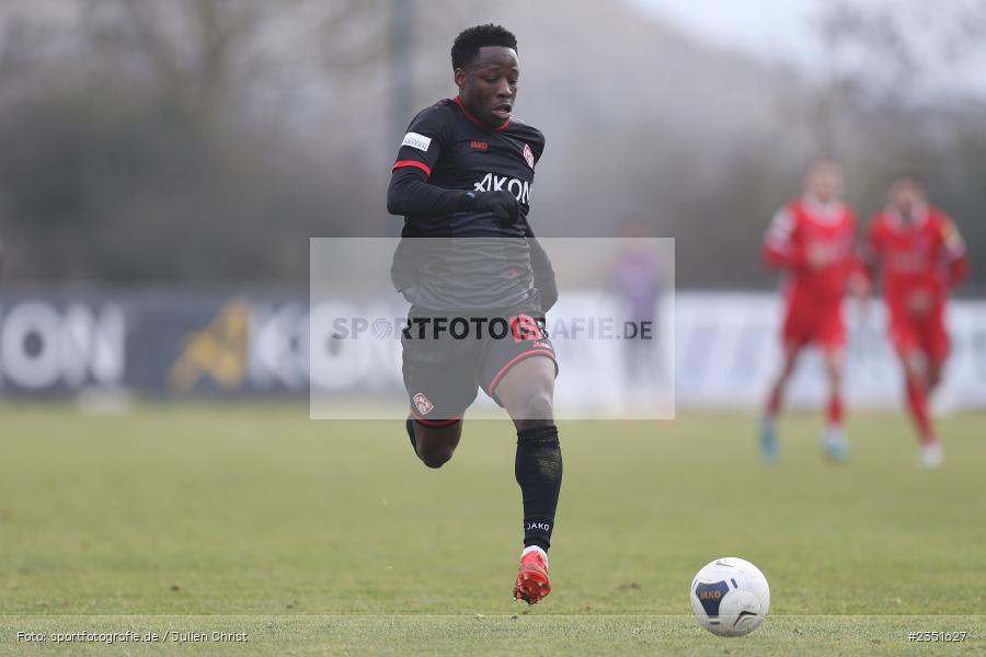 Benjika Caciel, Sportgelände, Randersacker, 15.02.2023, sport, action, Fussball, BFV, Freundschaftsspiel, Regionalliga Südwest, Regionalliga Bayern, TSV, FWK, TSV Steinbach Haiger, FC Würzburger Kickers - Bild-ID: 2351627 Benjika Caciel, Sportgelände, Randersacker, 15.02.2023, sport, action, Fussball, BFV, Freundschaftsspiel, Regionalliga Südwest, Regionalliga Bayern, TSV, FWK, TSV Steinbach Haiger, FC Würzburger Kickers - Bild-ID: 2351627
