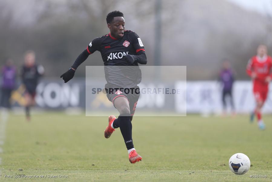 Benjika Caciel, Sportgelände, Randersacker, 15.02.2023, sport, action, Fussball, BFV, Freundschaftsspiel, Regionalliga Südwest, Regionalliga Bayern, TSV, FWK, TSV Steinbach Haiger, FC Würzburger Kickers - Bild-ID: 2351628 Benjika Caciel, Sportgelände, Randersacker, 15.02.2023, sport, action, Fussball, BFV, Freundschaftsspiel, Regionalliga Südwest, Regionalliga Bayern, TSV, FWK, TSV Steinbach Haiger, FC Würzburger Kickers - Bild-ID: 2351628