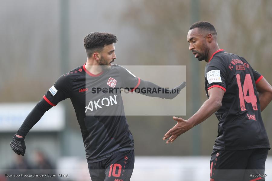 Dardan Karimani, Sportgelände, Randersacker, 15.02.2023, sport, action, Fussball, BFV, Freundschaftsspiel, Regionalliga Südwest, Regionalliga Bayern, TSV, FWK, TSV Steinbach Haiger, FC Würzburger Kickers - Bild-ID: 2351629 Dardan Karimani, Sportgelände, Randersacker, 15.02.2023, sport, action, Fussball, BFV, Freundschaftsspiel, Regionalliga Südwest, Regionalliga Bayern, TSV, FWK, TSV Steinbach Haiger, FC Würzburger Kickers - Bild-ID: 2351629