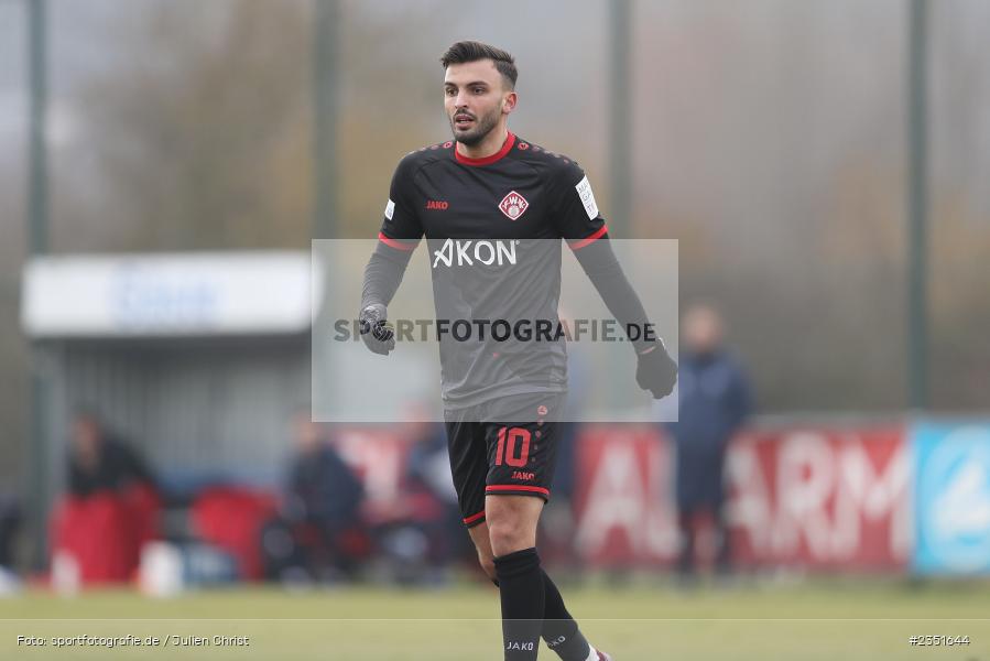 Dardan Karimani, Sportgelände, Randersacker, 15.02.2023, sport, action, Fussball, BFV, Freundschaftsspiel, Regionalliga Südwest, Regionalliga Bayern, TSV, FWK, TSV Steinbach Haiger, FC Würzburger Kickers - Bild-ID: 2351644 Dardan Karimani, Sportgelände, Randersacker, 15.02.2023, sport, action, Fussball, BFV, Freundschaftsspiel, Regionalliga Südwest, Regionalliga Bayern, TSV, FWK, TSV Steinbach Haiger, FC Würzburger Kickers - Bild-ID: 2351644