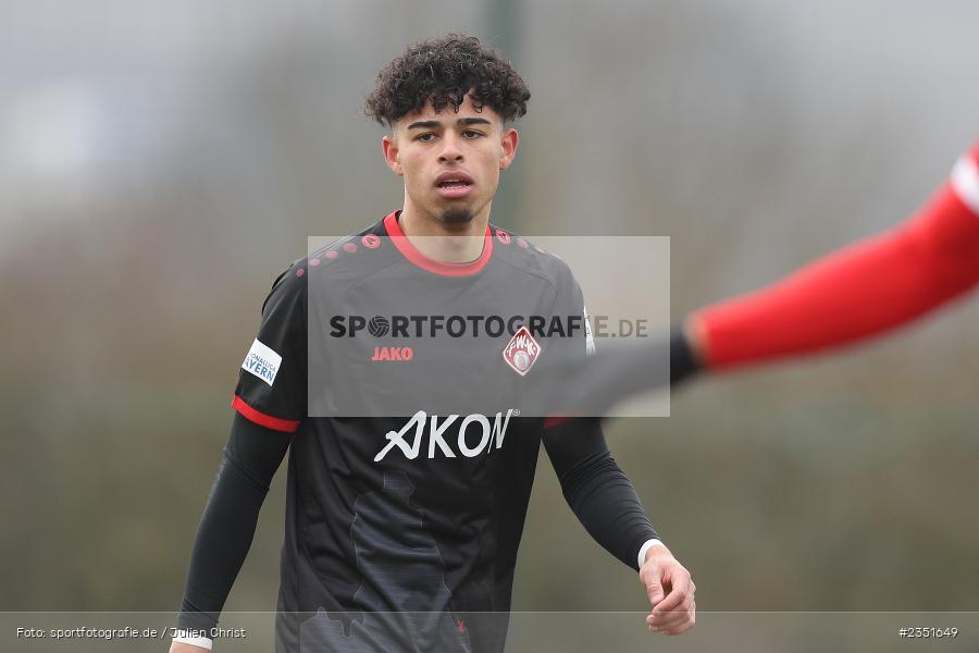 Andre Leipold, Sportgelände, Randersacker, 15.02.2023, sport, action, Fussball, BFV, Freundschaftsspiel, Regionalliga Südwest, Regionalliga Bayern, TSV, FWK, TSV Steinbach Haiger, FC Würzburger Kickers - Bild-ID: 2351649 Andre Leipold, Sportgelände, Randersacker, 15.02.2023, sport, action, Fussball, BFV, Freundschaftsspiel, Regionalliga Südwest, Regionalliga Bayern, TSV, FWK, TSV Steinbach Haiger, FC Würzburger Kickers - Bild-ID: 2351649