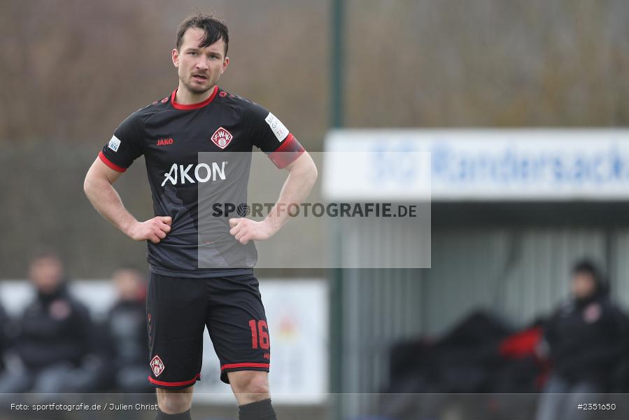 Peter Kurzweg, Sportgelände, Randersacker, 15.02.2023, sport, action, Fussball, BFV, Freundschaftsspiel, Regionalliga Südwest, Regionalliga Bayern, TSV, FWK, TSV Steinbach Haiger, FC Würzburger Kickers - Bild-ID: 2351650 Peter Kurzweg, Sportgelände, Randersacker, 15.02.2023, sport, action, Fussball, BFV, Freundschaftsspiel, Regionalliga Südwest, Regionalliga Bayern, TSV, FWK, TSV Steinbach Haiger, FC Würzburger Kickers - Bild-ID: 2351650