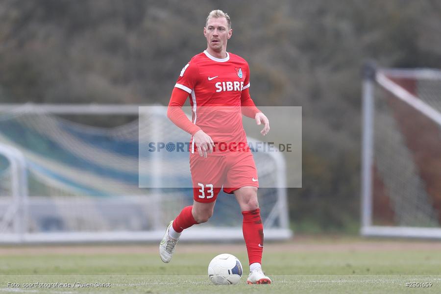 Sören Eismann, Sportgelände, Randersacker, 15.02.2023, sport, action, Fussball, BFV, Freundschaftsspiel, Regionalliga Südwest, Regionalliga Bayern, TSV, FWK, TSV Steinbach Haiger, FC Würzburger Kickers - Bild-ID: 2351659 Sören Eismann, Sportgelände, Randersacker, 15.02.2023, sport, action, Fussball, BFV, Freundschaftsspiel, Regionalliga Südwest, Regionalliga Bayern, TSV, FWK, TSV Steinbach Haiger, FC Würzburger Kickers - Bild-ID: 2351659