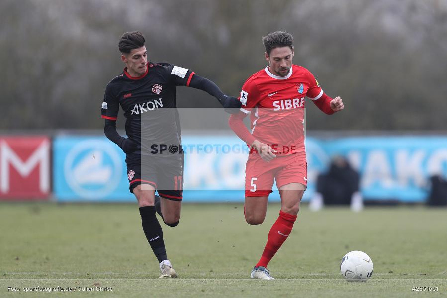 Sasa Strujic, Sportgelände, Randersacker, 15.02.2023, sport, action, Fussball, BFV, Freundschaftsspiel, Regionalliga Südwest, Regionalliga Bayern, TSV, FWK, TSV Steinbach Haiger, FC Würzburger Kickers - Bild-ID: 2351661 Sasa Strujic, Sportgelände, Randersacker, 15.02.2023, sport, action, Fussball, BFV, Freundschaftsspiel, Regionalliga Südwest, Regionalliga Bayern, TSV, FWK, TSV Steinbach Haiger, FC Würzburger Kickers - Bild-ID: 2351661