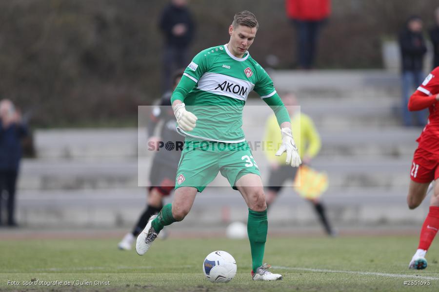 Eric Verstappen, Sportgelände, Randersacker, 15.02.2023, sport, action, Fussball, BFV, Freundschaftsspiel, Regionalliga Südwest, Regionalliga Bayern, TSV, FWK, TSV Steinbach Haiger, FC Würzburger Kickers - Bild-ID: 2351693