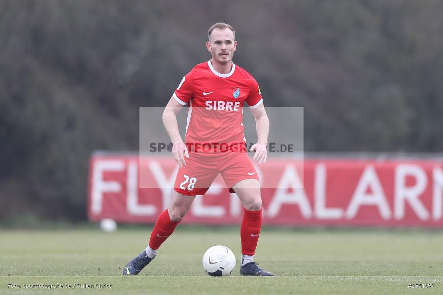 Benjamin Kirchhoff, Sportgelände, Randersacker, 15.02.2023, sport, action, Fussball, BFV, Freundschaftsspiel, Regionalliga Südwest, Regionalliga Bayern, TSV, FWK, TSV Steinbach Haiger, FC Würzburger Kickers - Bild-ID: 2351697 Benjamin Kirchhoff, Sportgelände, Randersacker, 15.02.2023, sport, action, Fussball, BFV, Freundschaftsspiel, Regionalliga Südwest, Regionalliga Bayern, TSV, FWK, TSV Steinbach Haiger, FC Würzburger Kickers - Bild-ID: 2351697