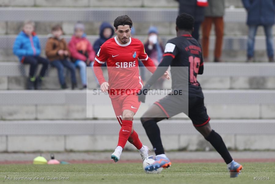 Serkan Firat, Sportgelände, Randersacker, 15.02.2023, sport, action, Fussball, BFV, Freundschaftsspiel, Regionalliga Südwest, Regionalliga Bayern, TSV, FWK, TSV Steinbach Haiger, FC Würzburger Kickers - Bild-ID: 2351714 Serkan Firat, Sportgelände, Randersacker, 15.02.2023, sport, action, Fussball, BFV, Freundschaftsspiel, Regionalliga Südwest, Regionalliga Bayern, TSV, FWK, TSV Steinbach Haiger, FC Würzburger Kickers - Bild-ID: 2351714