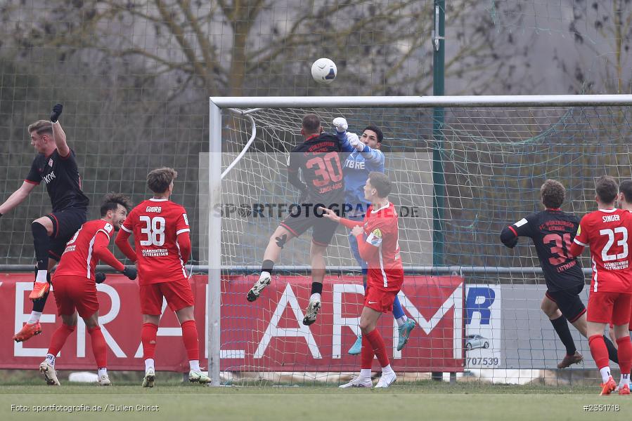 Kevin Olajinka Ibrahim, Sportgelände, Randersacker, 15.02.2023, sport, action, Fussball, BFV, Freundschaftsspiel, Regionalliga Südwest, Regionalliga Bayern, TSV, FWK, TSV Steinbach Haiger, FC Würzburger Kickers - Bild-ID: 2351718 Kevin Olajinka Ibrahim, Sportgelände, Randersacker, 15.02.2023, sport, action, Fussball, BFV, Freundschaftsspiel, Regionalliga Südwest, Regionalliga Bayern, TSV, FWK, TSV Steinbach Haiger, FC Würzburger Kickers - Bild-ID: 2351718