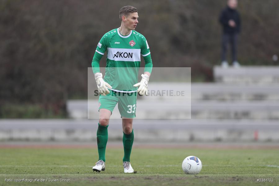 Eric Verstappen, Sportgelände, Randersacker, 15.02.2023, sport, action, Fussball, BFV, Freundschaftsspiel, Regionalliga Südwest, Regionalliga Bayern, TSV, FWK, TSV Steinbach Haiger, FC Würzburger Kickers - Bild-ID: 2351722 Eric Verstappen, Sportgelände, Randersacker, 15.02.2023, sport, action, Fussball, BFV, Freundschaftsspiel, Regionalliga Südwest, Regionalliga Bayern, TSV, FWK, TSV Steinbach Haiger, FC Würzburger Kickers - Bild-ID: 2351722