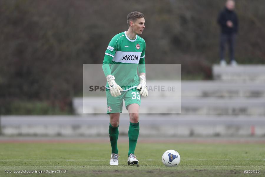 Eric Verstappen, Sportgelände, Randersacker, 15.02.2023, sport, action, Fussball, BFV, Freundschaftsspiel, Regionalliga Südwest, Regionalliga Bayern, TSV, FWK, TSV Steinbach Haiger, FC Würzburger Kickers - Bild-ID: 2351723 Eric Verstappen, Sportgelände, Randersacker, 15.02.2023, sport, action, Fussball, BFV, Freundschaftsspiel, Regionalliga Südwest, Regionalliga Bayern, TSV, FWK, TSV Steinbach Haiger, FC Würzburger Kickers - Bild-ID: 2351723