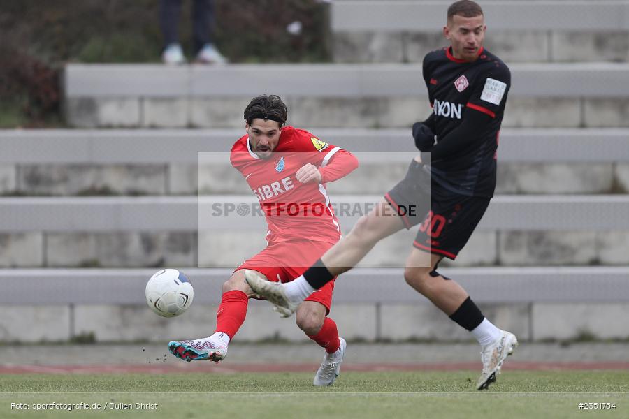 Serkan Firat, Sportgelände, Randersacker, 15.02.2023, sport, action, Fussball, BFV, Freundschaftsspiel, Regionalliga Südwest, Regionalliga Bayern, TSV, FWK, TSV Steinbach Haiger, FC Würzburger Kickers - Bild-ID: 2351754 Serkan Firat, Sportgelände, Randersacker, 15.02.2023, sport, action, Fussball, BFV, Freundschaftsspiel, Regionalliga Südwest, Regionalliga Bayern, TSV, FWK, TSV Steinbach Haiger, FC Würzburger Kickers - Bild-ID: 2351754